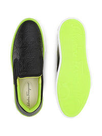 Ferragamo Embossed-Logo Slip-On