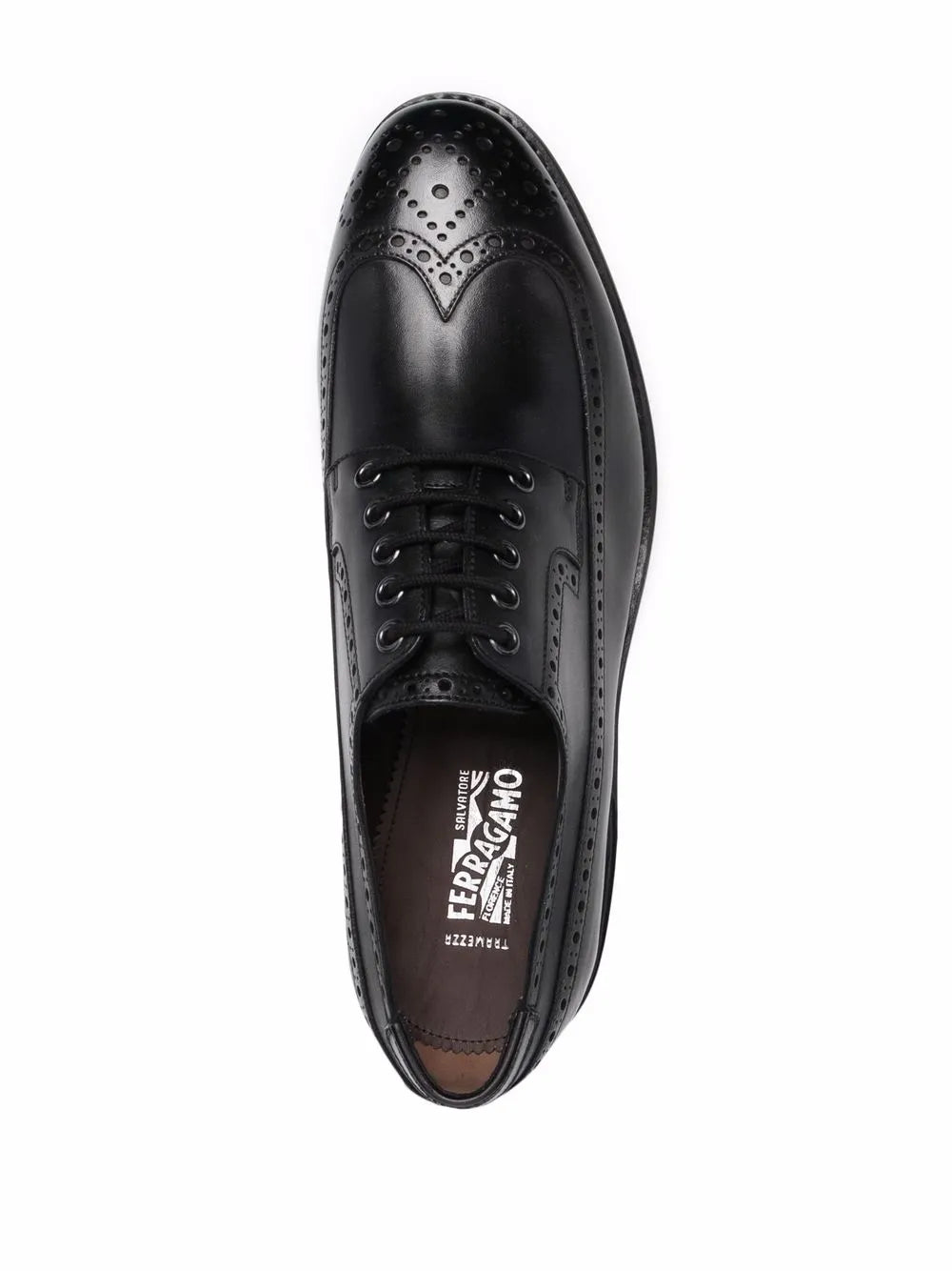 Ferragamo Marcus Perforated Brogues