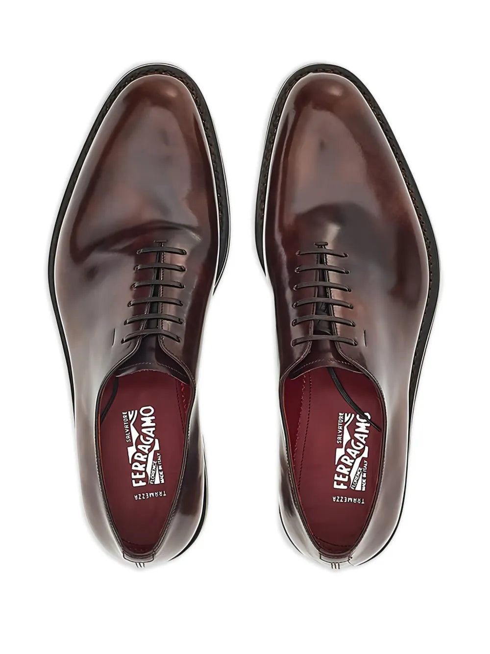 Ferragamo Leather Oxford Shoes