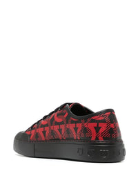 Ferragamo Gancini Logo-Top Sneakers