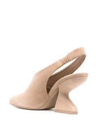 Ferragamo F-Heel 100Mm Slingback Pumps