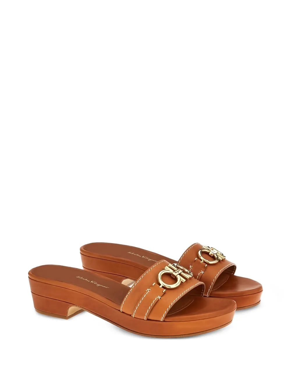 Ferragamo Leather Heeled Sandals