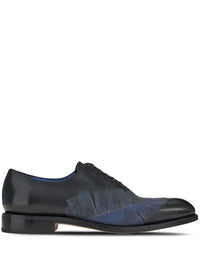 Ferragamo Embroidered Oxford-Shoes