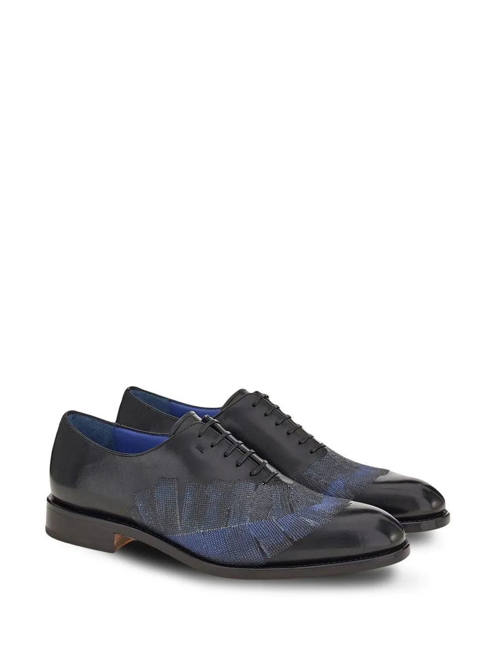 Ferragamo Embroidered Oxford-Shoes
