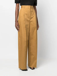 Ferragamo High-Waisted Wide Leg Trousers