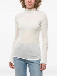 Ferragamo Long Sleeves Round-Neck