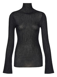 Ferragamo Long Sleeves Round-Neck