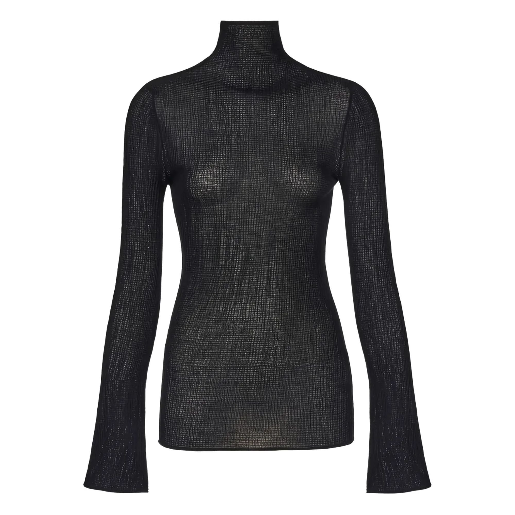 Ferragamo Long Sleeves Round-Neck