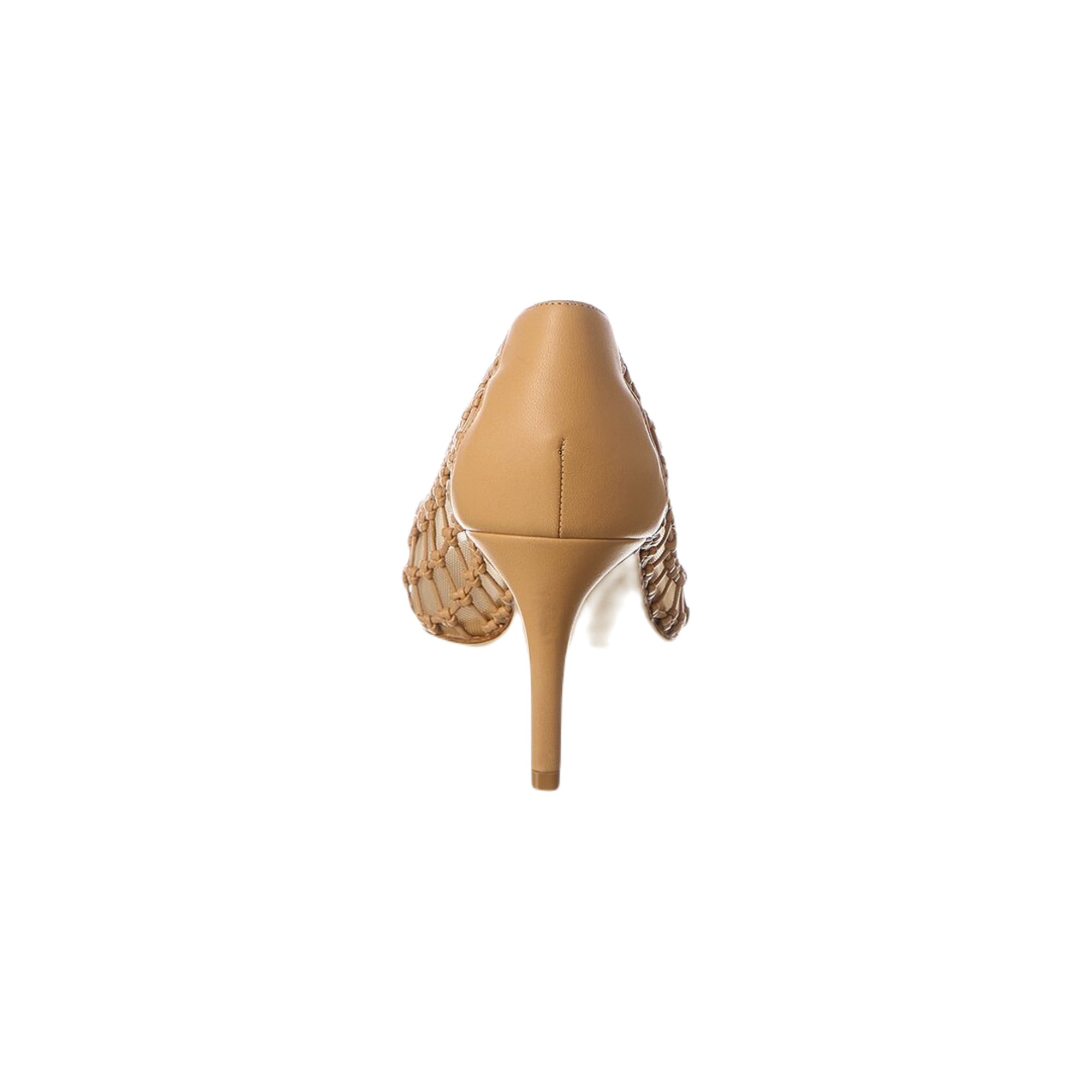 Ferragamo 70Mm Ilary Woven Mesh Pumps