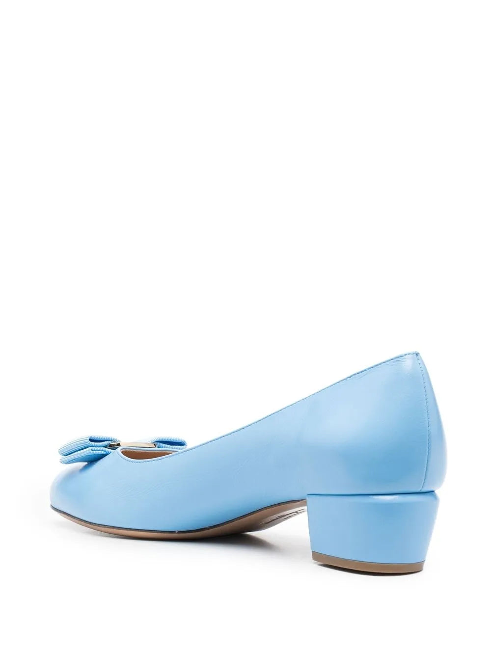 Ferragamo Kitten Heel Pumps