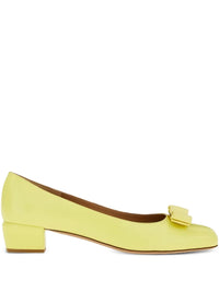Ferragamo Leather Ballet Flats