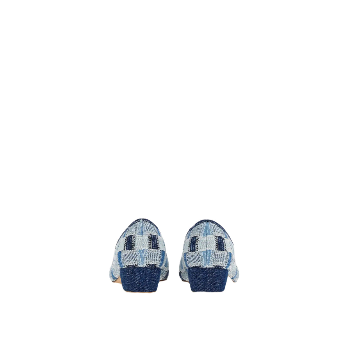 Ferragamo Varina Checked Block-Heel Pumps