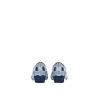 Ferragamo Varina Checked Block-Heel Pumps