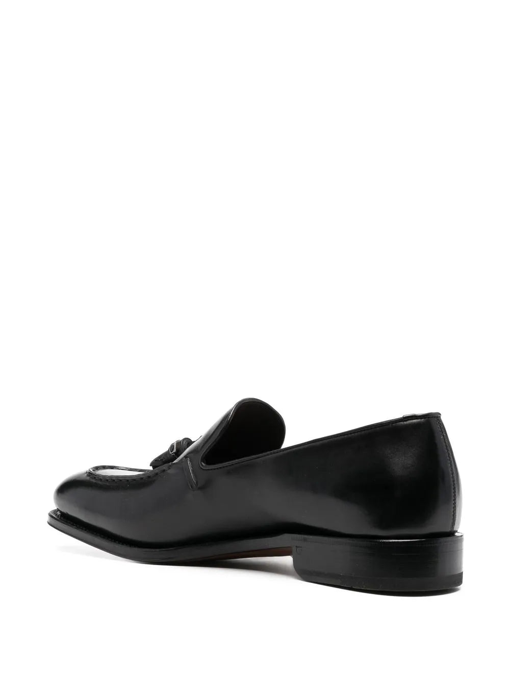 Ferragamo Almond-Toe Tassel Loafers