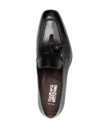 Ferragamo Almond-Toe Tassel Loafers