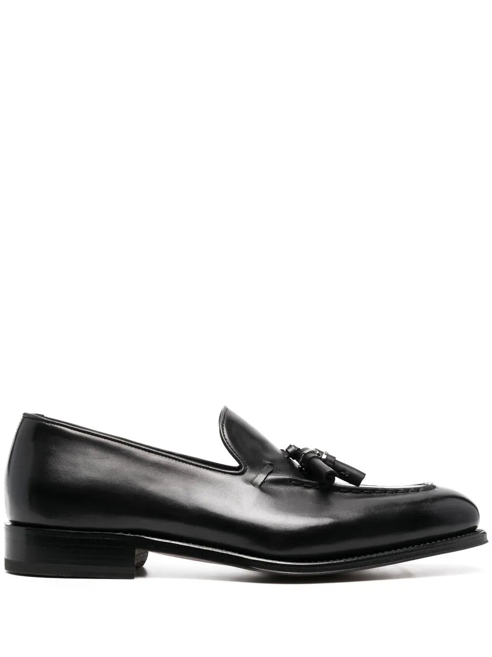 Ferragamo Almond-Toe Tassel Loafers