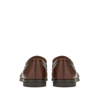 Ferragamo Gancini-Ornament Moccasins