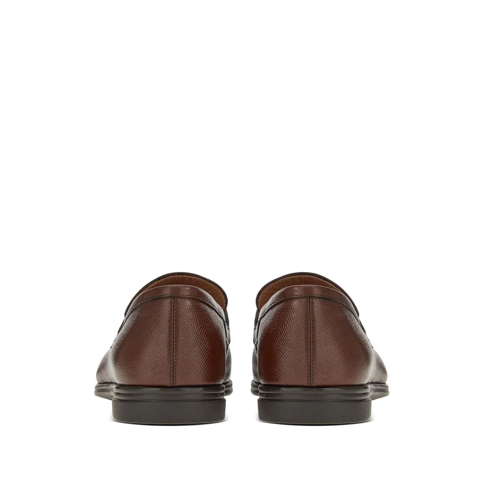 Ferragamo Gancini-Ornament Moccasins