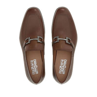 Ferragamo Gancini-Ornament Moccasins