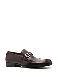 Ferragamo Grandioso Gancini-Buckle Loafers