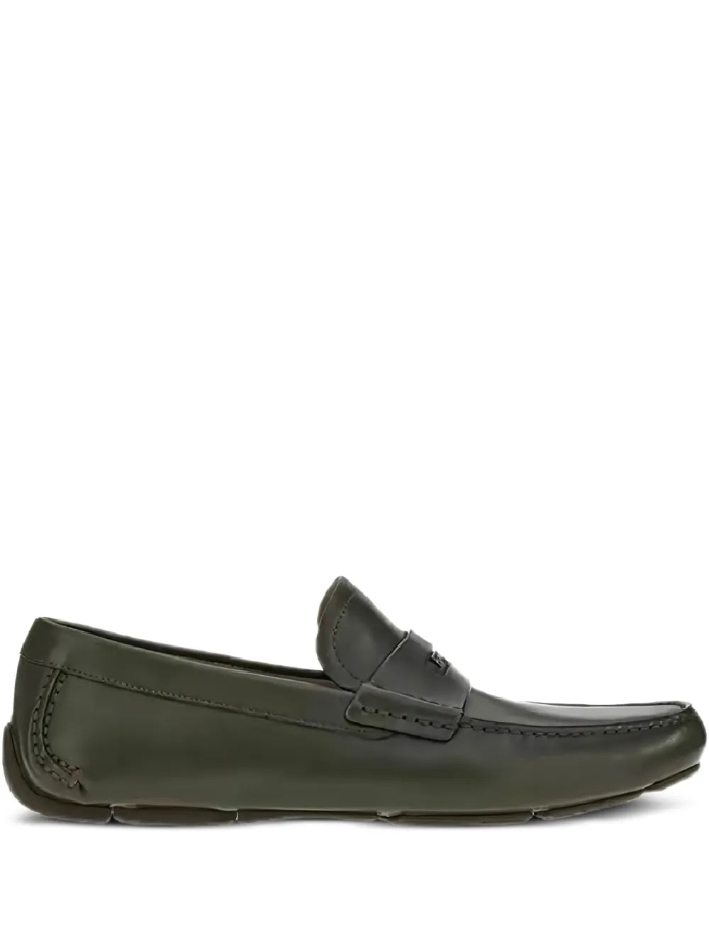 Ferragamo Penny-Slot Leather Loafers