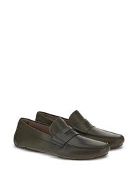Ferragamo Penny-Slot Leather Loafers