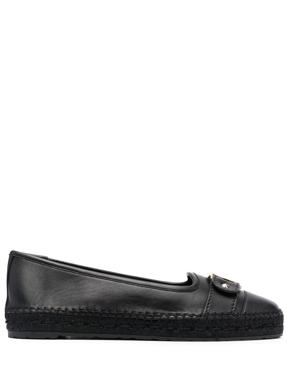 Ferragamo Vara Buckle-Detail Espadrilles