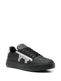 Ferragamo Gancini-Print Detail Sneakers