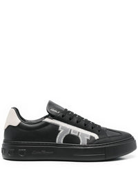 Ferragamo Gancini-Print Detail Sneakers