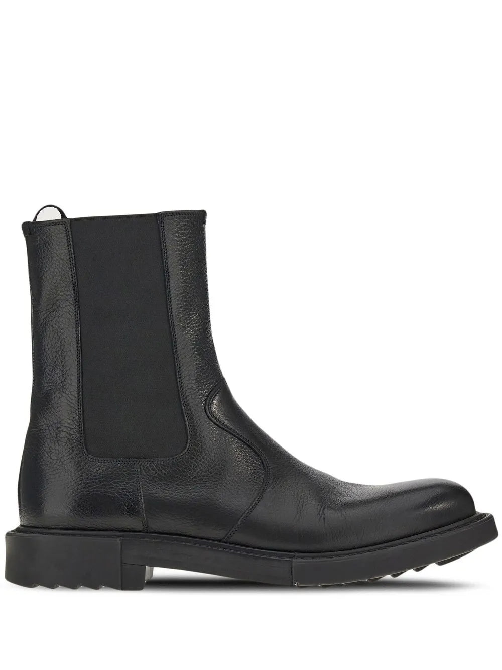 Ferragamo Leather Chelsea Boots