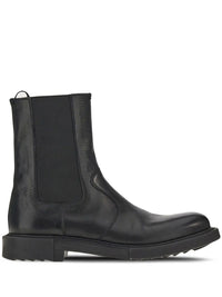 Ferragamo Leather Chelsea Boots