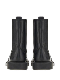 Ferragamo Leather Chelsea Boots