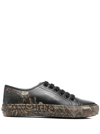 Ferragamo Borg Cubic Lace-Up Sneakers