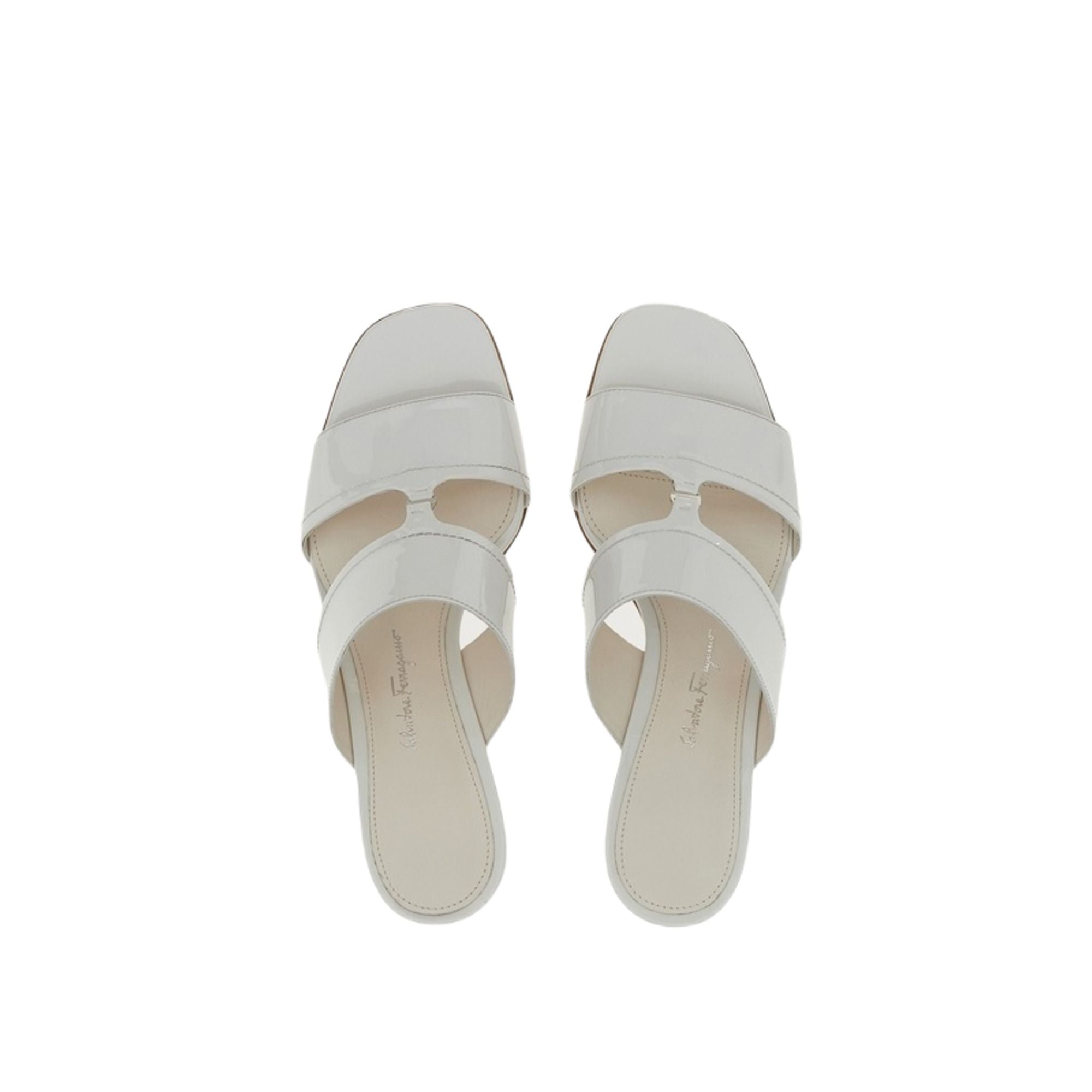 Salvatore Ferragamo Tot Chain Sandals