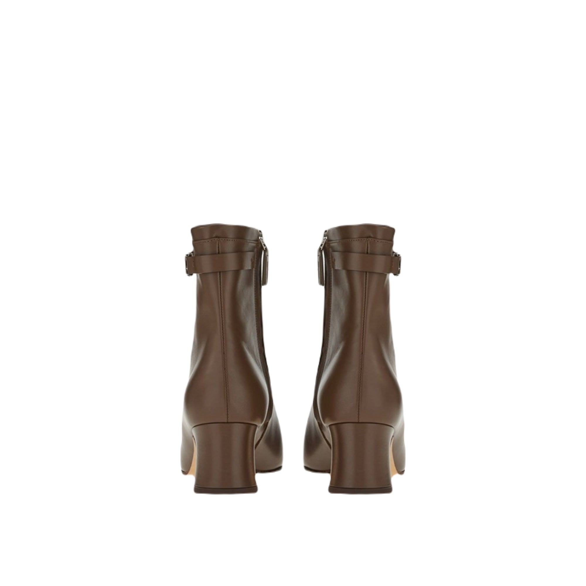 Ferragamo Rego 55 Logo-Plaque Ankle Boots