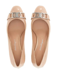 Ferragamo 50Mm Vara Chain Pumps