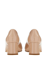 Ferragamo 50Mm Vara Chain Pumps