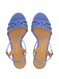 Ferragamo Gancini 70Mm Wedge Sandals