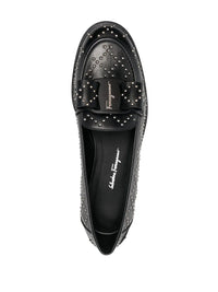 Ferragamo Viva Studded Loafers