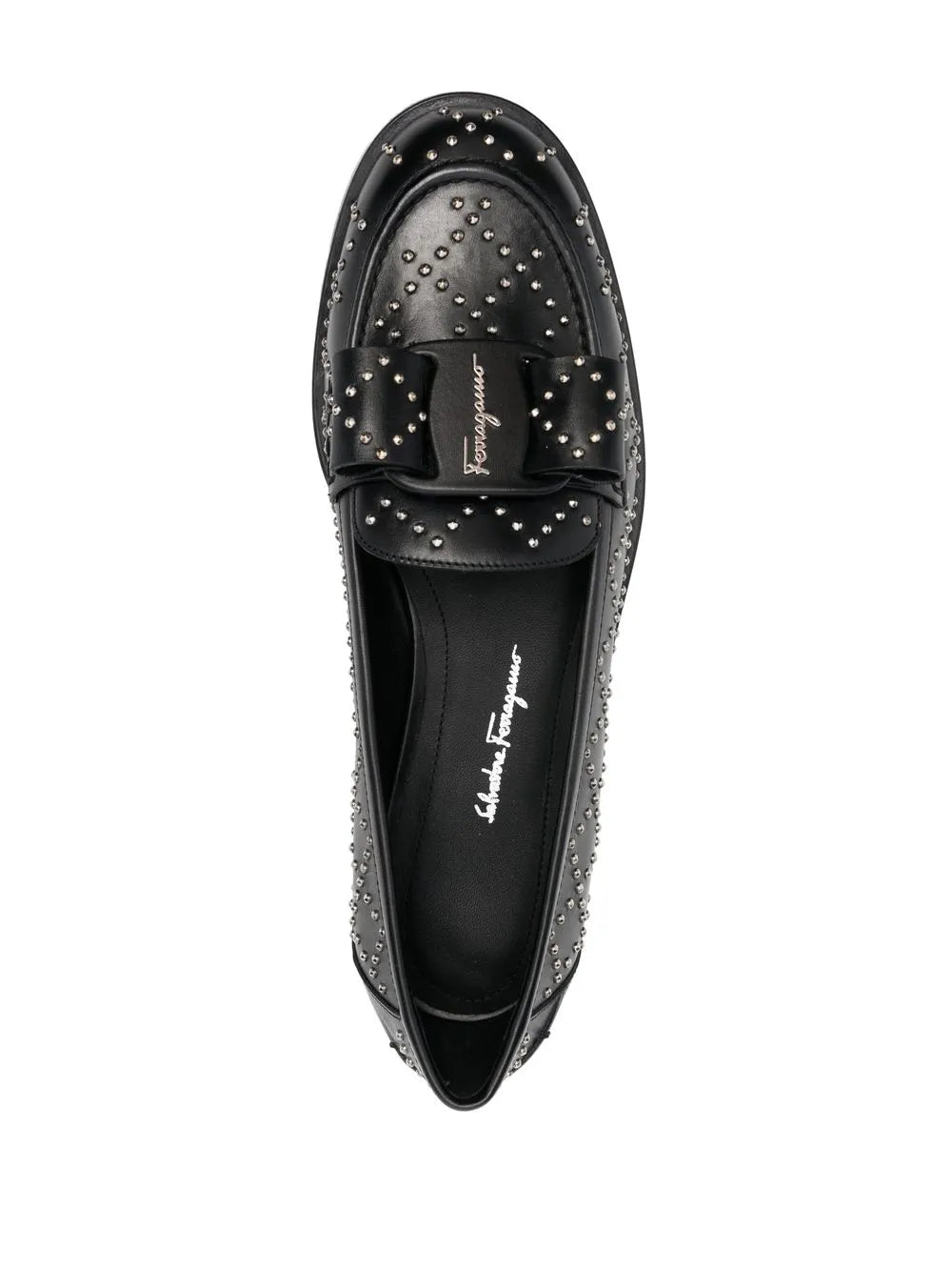Ferragamo Viva Studded Loafers