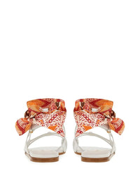 Ferragamo Vara Lace-Up Sandals