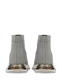Ferragamo Logo-Print Sock Sneakers