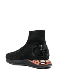 Ferragamo Gardena Sock Ankle Sneakers