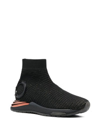 Ferragamo Gardena Sock Ankle Sneakers
