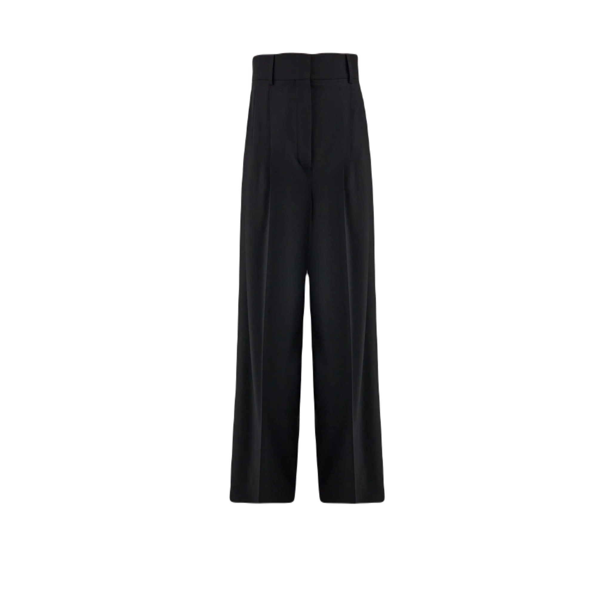 Ferragamo Wide-leg Wool Trousers