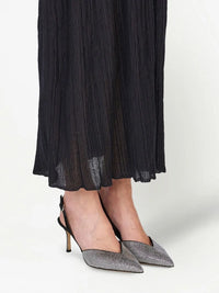 Ferragamo Crystal Embellished Slingback Pumps