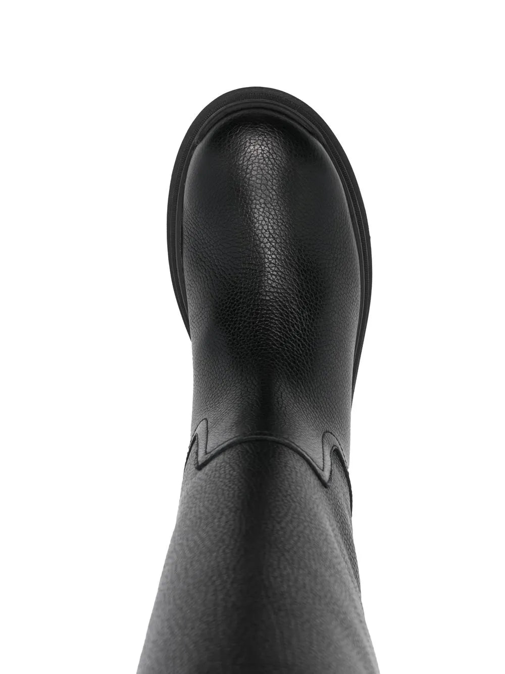 Ferragamo Vara Chain Knee-High Boots