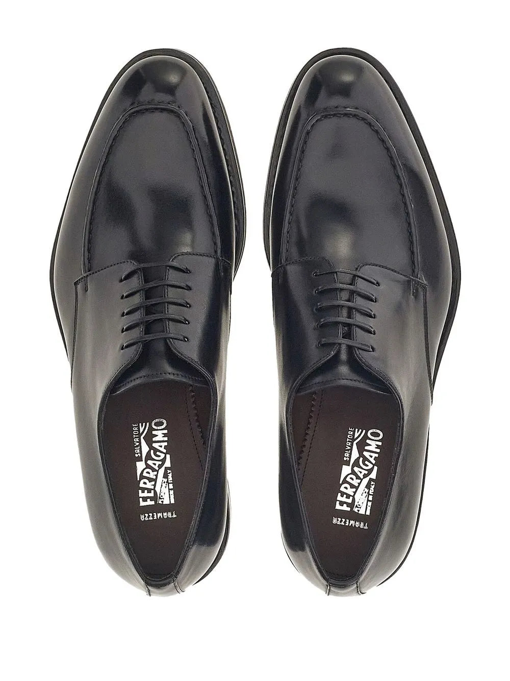Ferragamo Leather Derby-Shoes