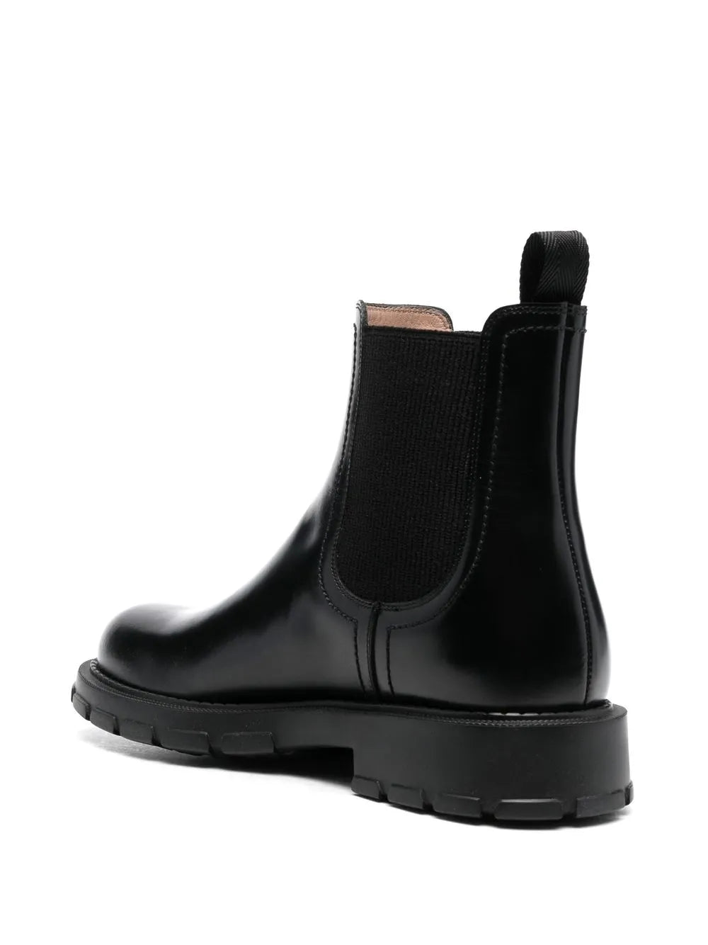 Ferragamo Iago Leather Chelsea Boots