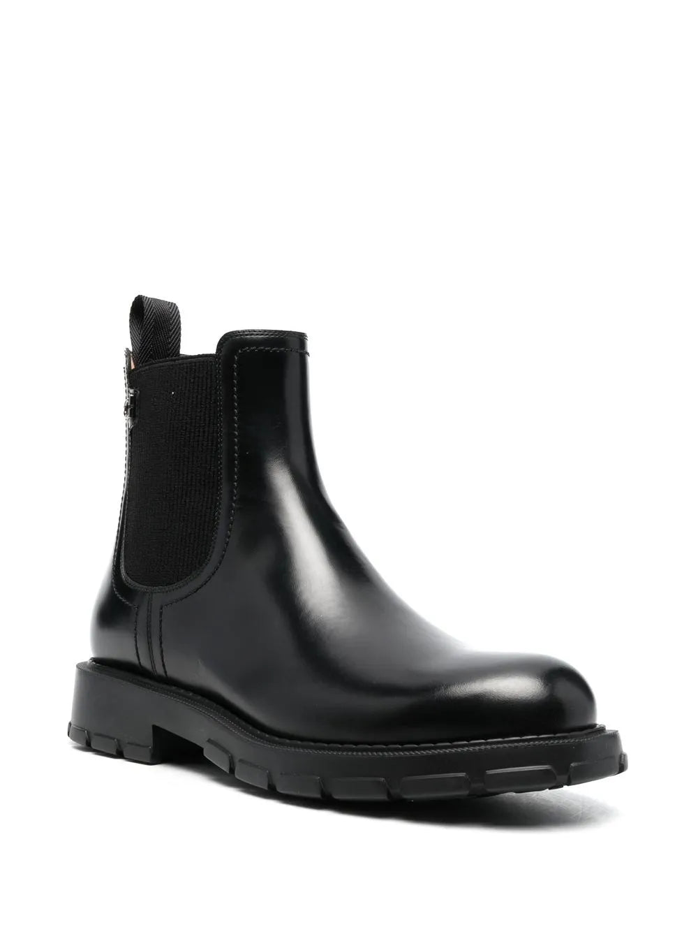 Ferragamo Iago Leather Chelsea Boots